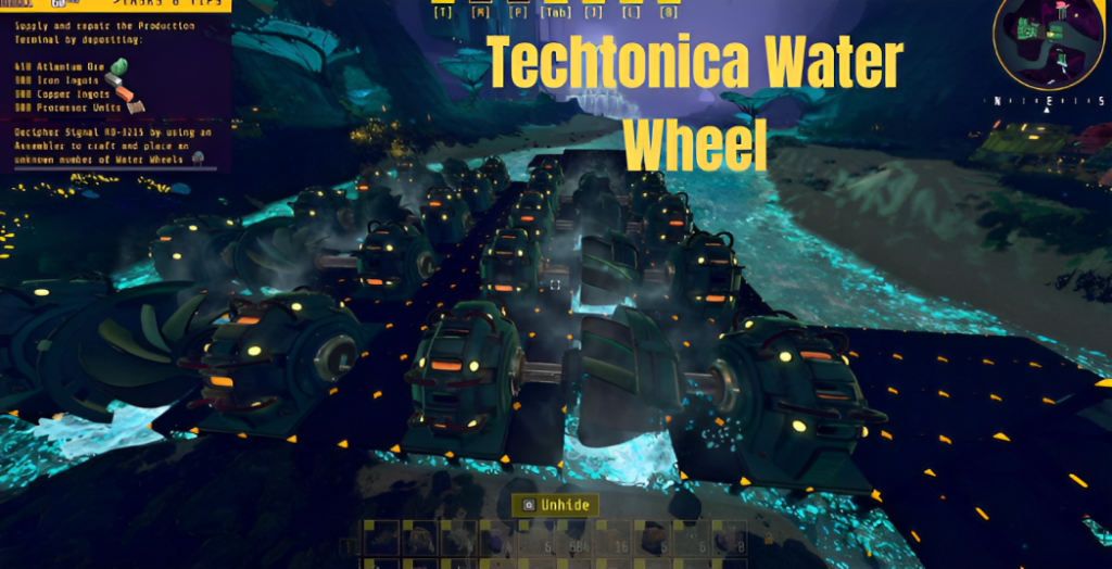 Techtonica Water Wheel