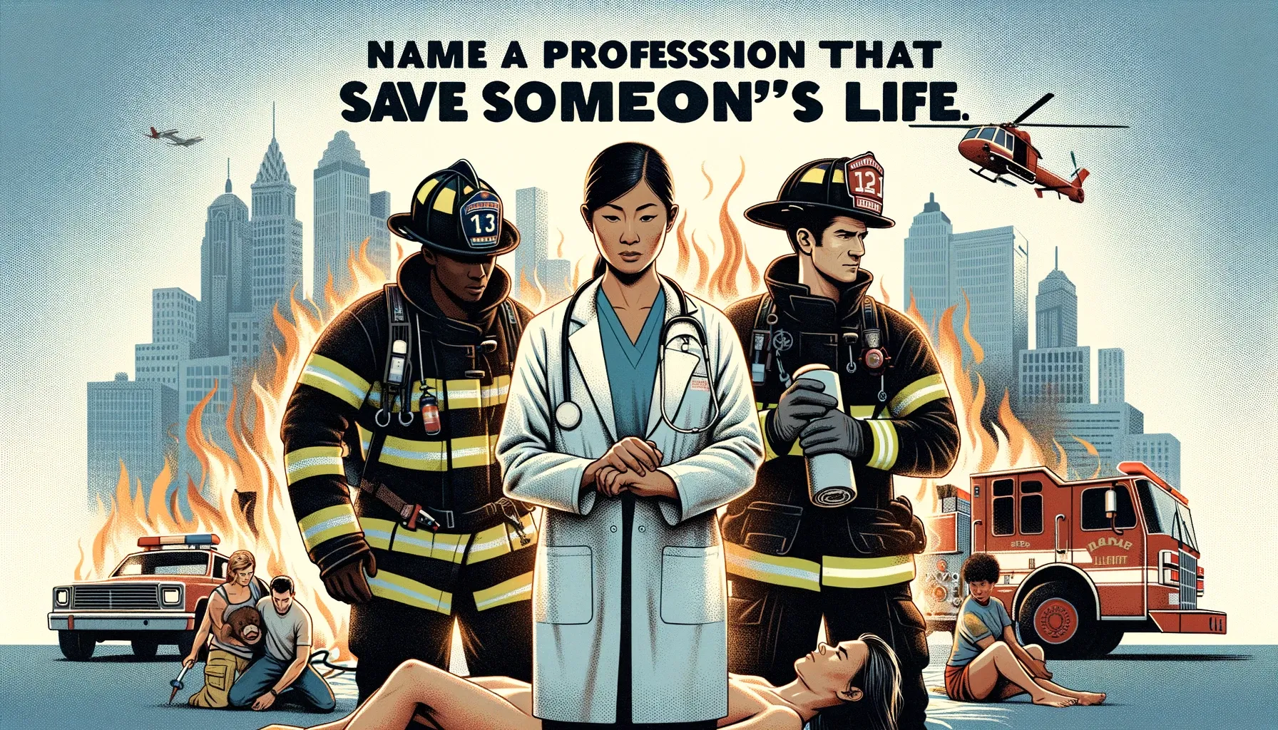 Name a Profession That Would Save Someone's Life